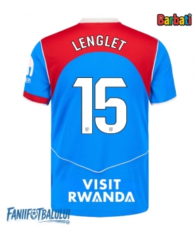 Atletico Madrid Clement Lenglet #15 Tricou Fotbal Replică 2025-26 Barbati Treilea